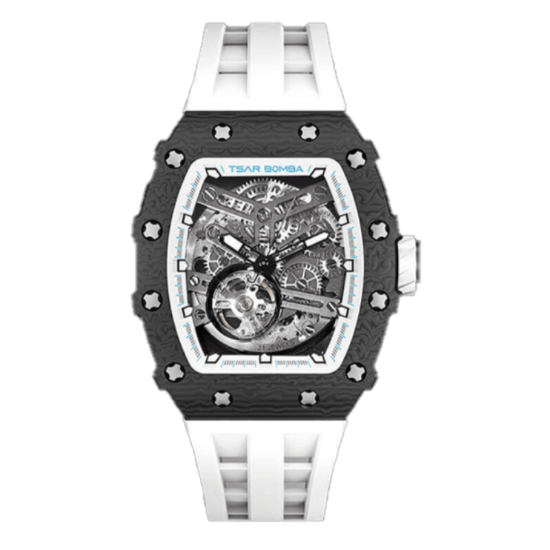 チンバウ  CONTEMPORANEA Elemental Series-Carbon Fiber Automatic Watch TB8208CF – TSARBOMBA