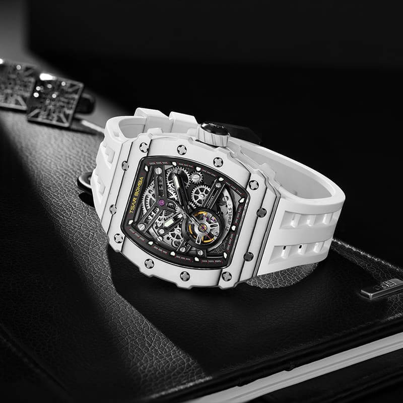Elemental Series-Carbon Fiber Automatic Watch TB8208CF – TSARBOMBA