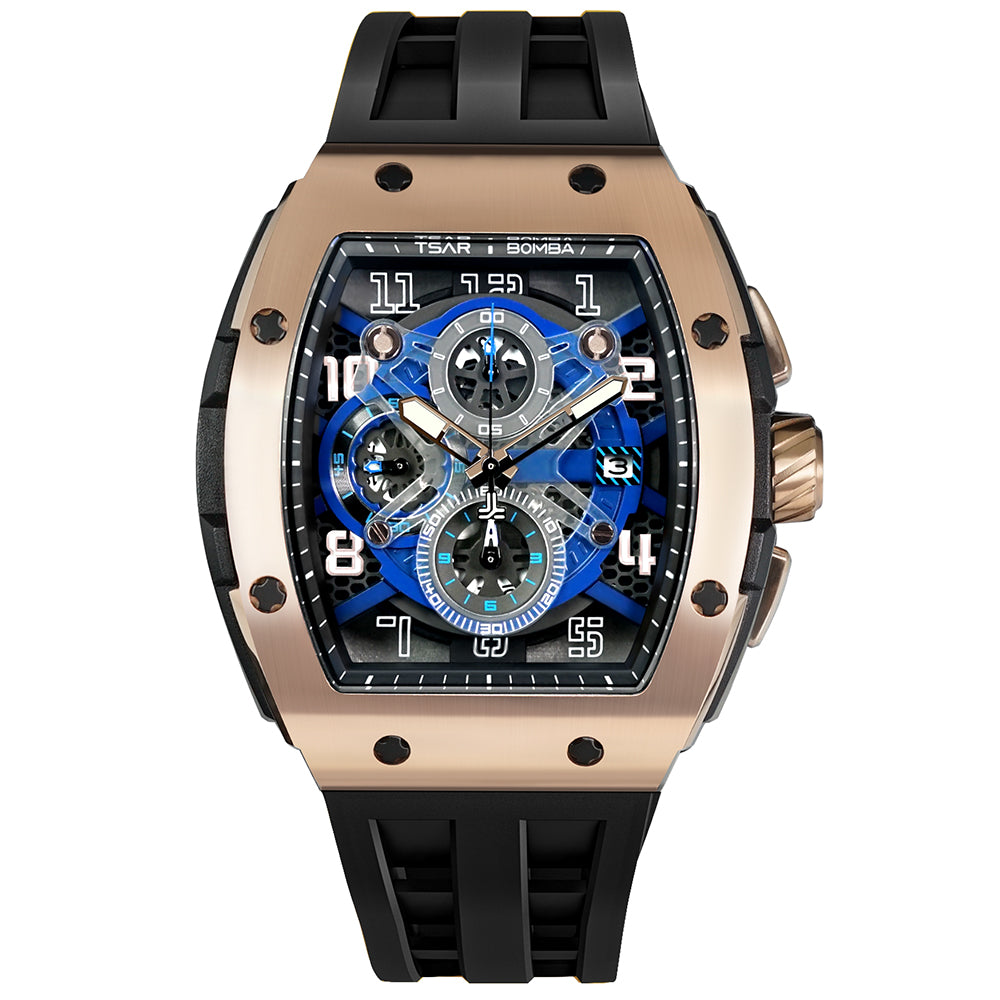 Waterproof Luxury Quartz Watch -TB8211Q - TSARBOMBA WATCH