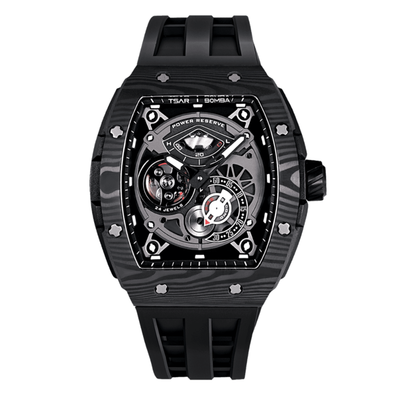 Elemental Series-Carbon Fiber Automatic Watch TB8210CF – TSARBOMBA