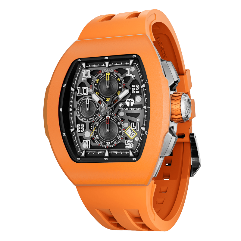 Atomic-Interchangeable Fluorine Rubber Quartz Watch – TSARBOMBA WATCH Atomic-Interchangeable Fluorine Rubber Quartz Watch – TSARBOMBA WATCH