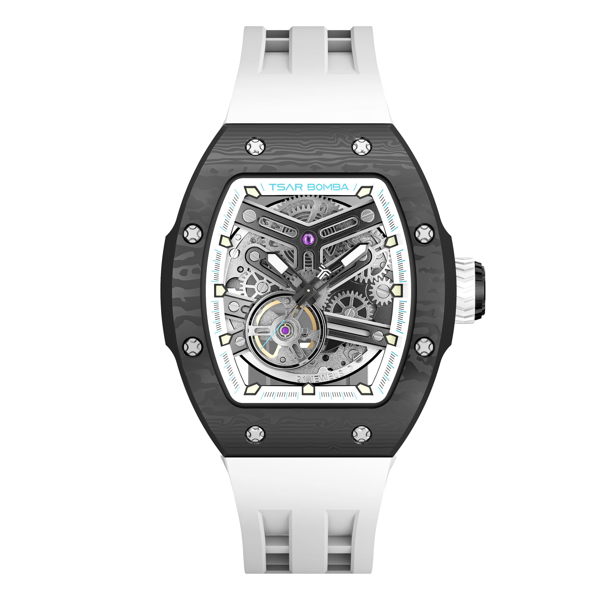Atomic-Interchangeable Carbon Fiber Automatic Watch – TSARBOMBA WATCH